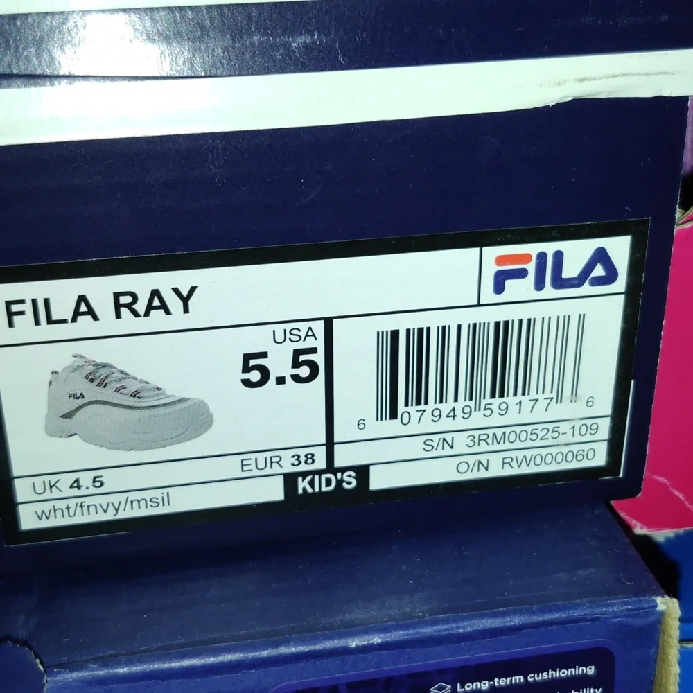 Fila Ray Kid's SintheticColor white/Navy/msil Kid